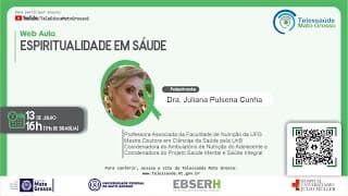 13/07/2021 - Espiritualidade em Saúde