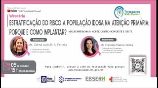 05/10/2021 - Estratificação de Risco da População Idosa na Aps: Porque e Como Implantar?